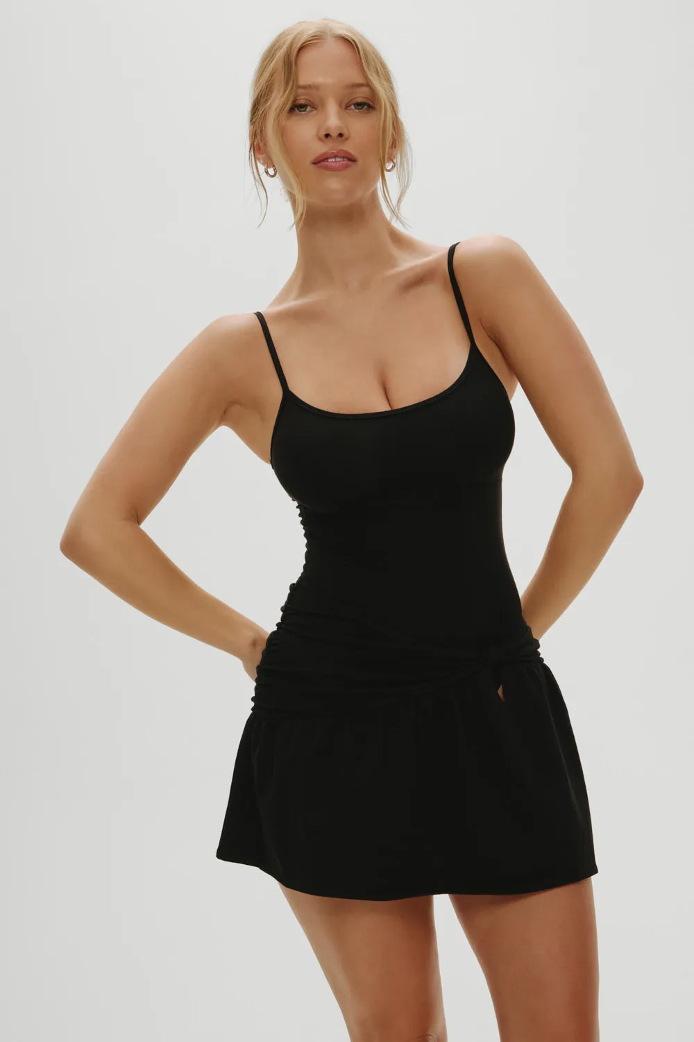 Alia Mini Dress - Black sold by Frankie's Bikinis