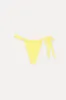 Kealy Tie Side Cheeky Bikini Bottom - Yellow Iris sold by Frankie's Bikinis