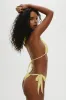 Kealy Tie Side Cheeky Bikini Bottom - Yellow Iris sold by Frankie's Bikinis
