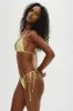 Tia Skimpy String Bikini Bottom - Yellow Iris sold by Frankie's Bikinis