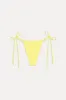 Tia Skimpy String Bikini Bottom - Yellow Iris sold by Frankie's Bikinis