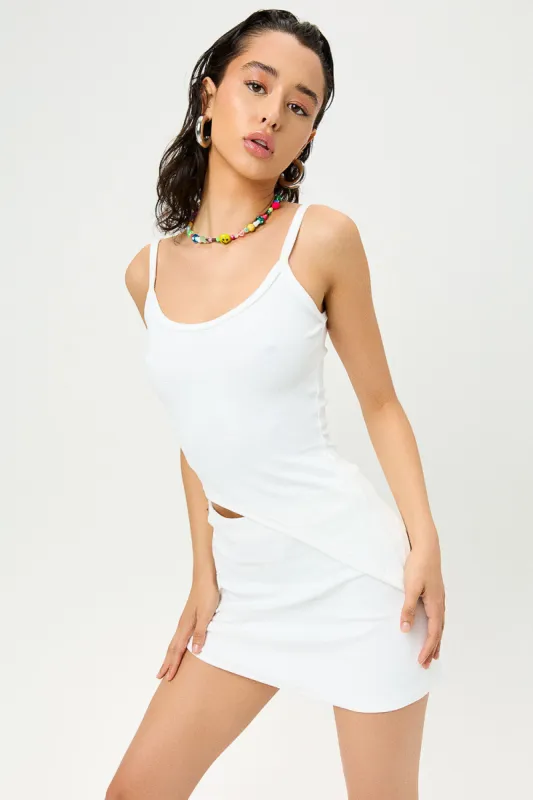 Erma Terry Tank - White sold by Frankie's Bikinis