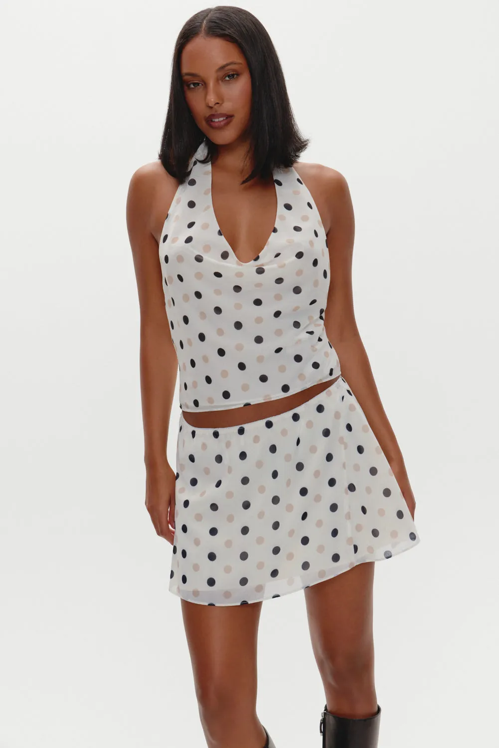 Serenity Mini Skirt - Moonstone sold by Frankie's Bikinis product image thumbnail 5