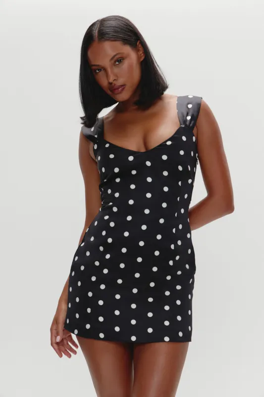 Aurabelle Mini Dress - Domino sold by Frankie's Bikinis