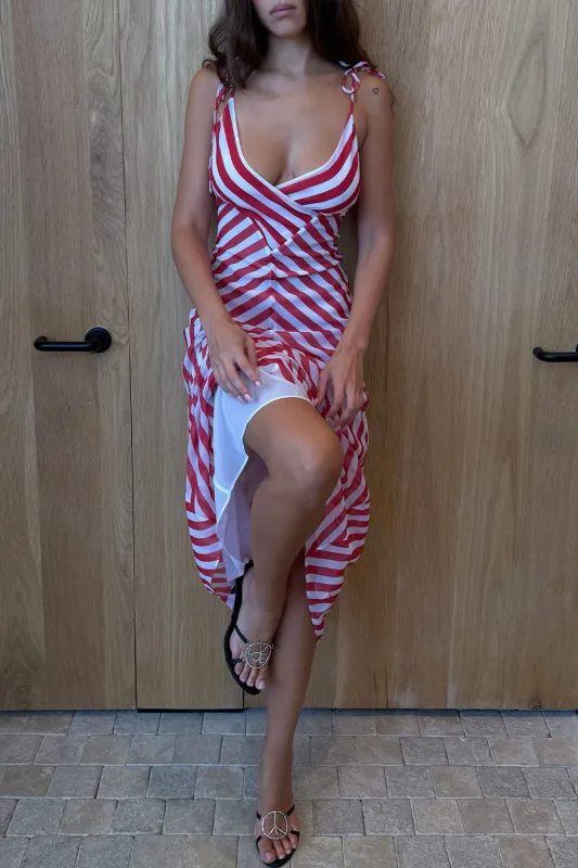Somer Midi Dress - Somer Stripe sold by Frankie's Bikinis