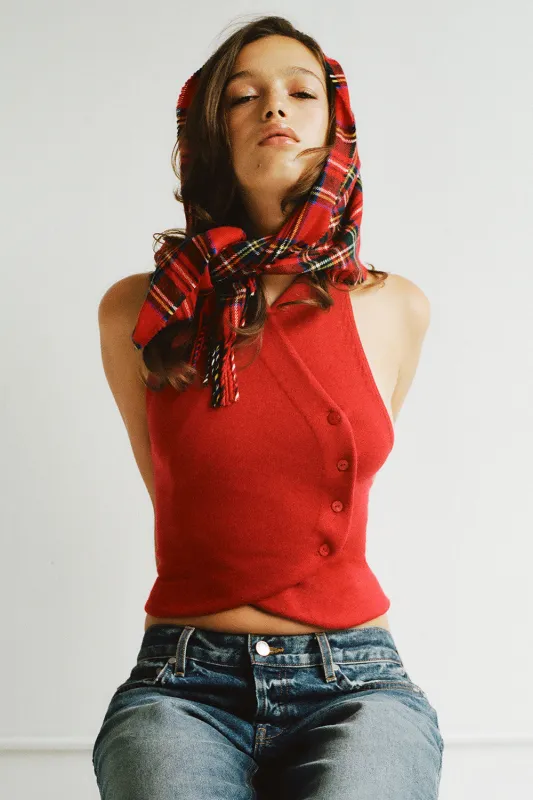 Ryder Knit Halter Top - Heartstrings sold by Frankie's Bikinis