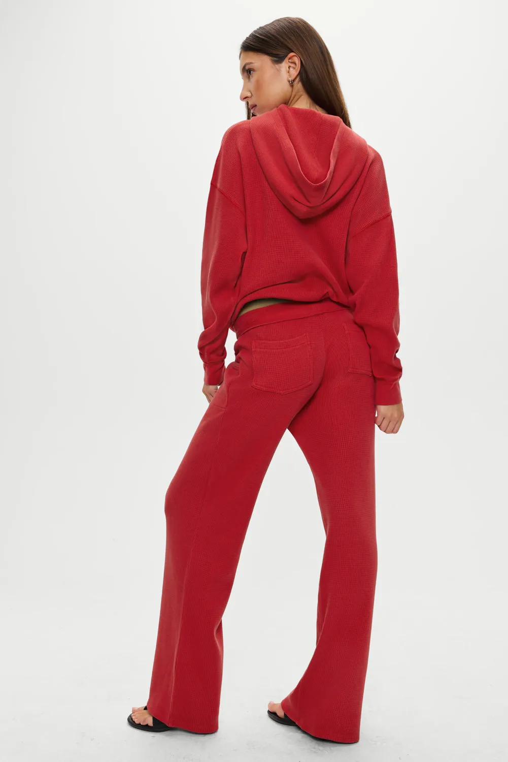 Haven Thermal Hoodie - Strawberry Red sold by Frankie's Bikinis product image thumbnail 4