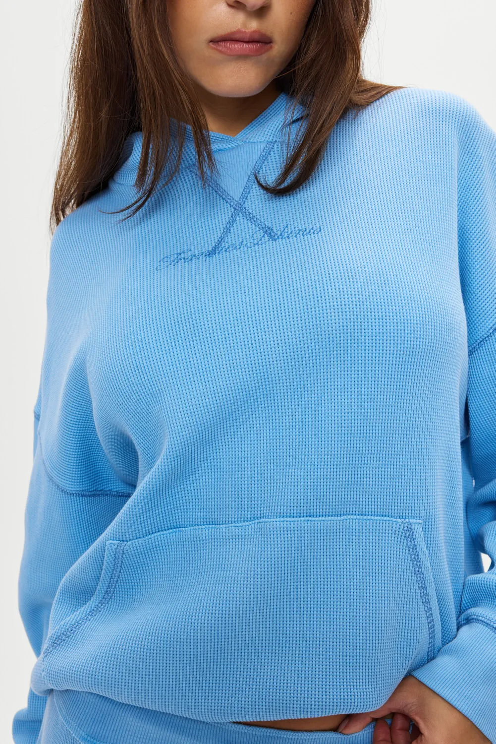 Haven Thermal Hoodie - Lullaby Sky sold by Frankie's Bikinis product image thumbnail 2