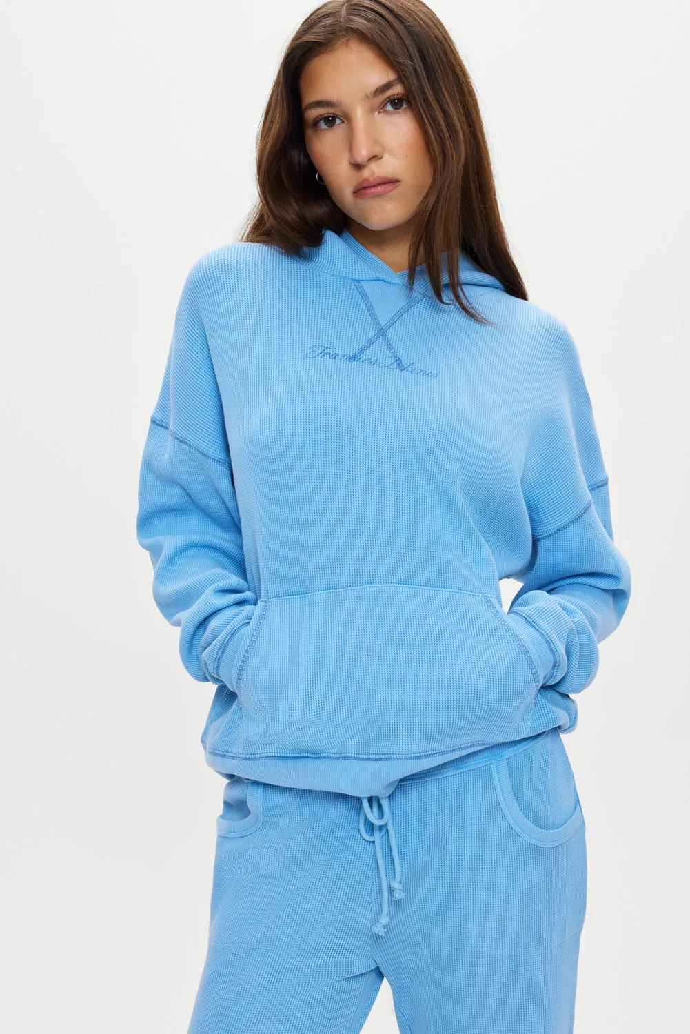 Haven Thermal Hoodie - Lullaby Sky sold by Frankie's Bikinis product image thumbnail 4