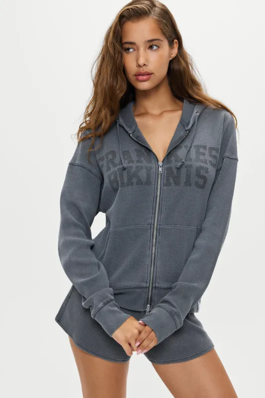 Weekend Thermal Hoodie - Shadow Blue sold by Frankie's Bikinis