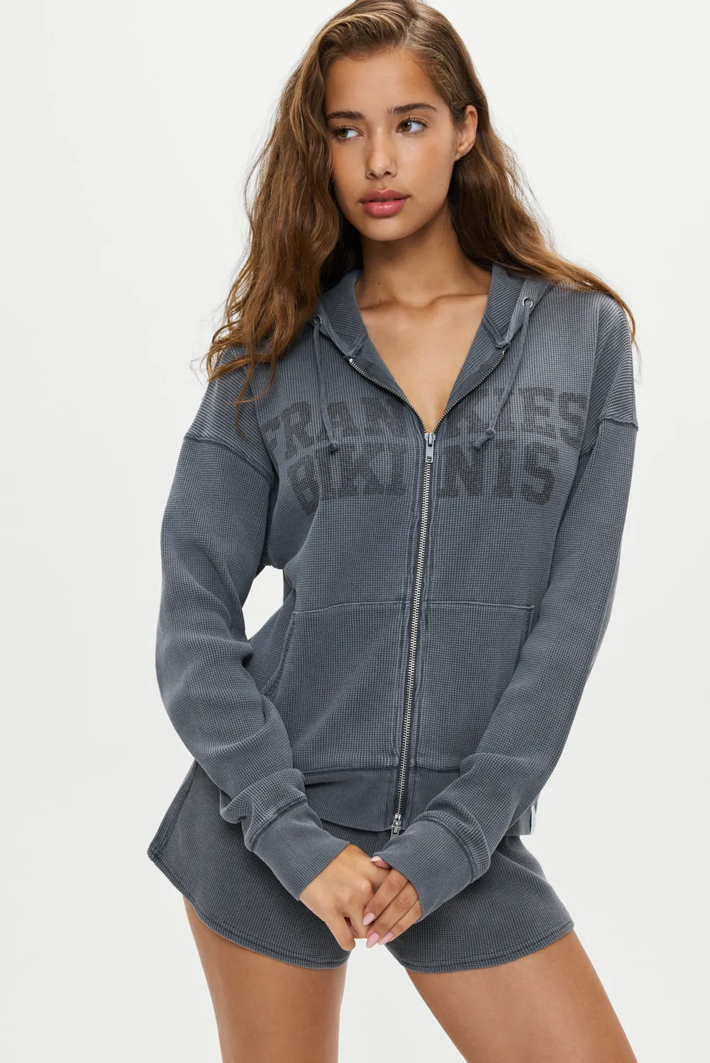 Weekend Thermal Hoodie - Shadow Blue sold by Frankie's Bikinis