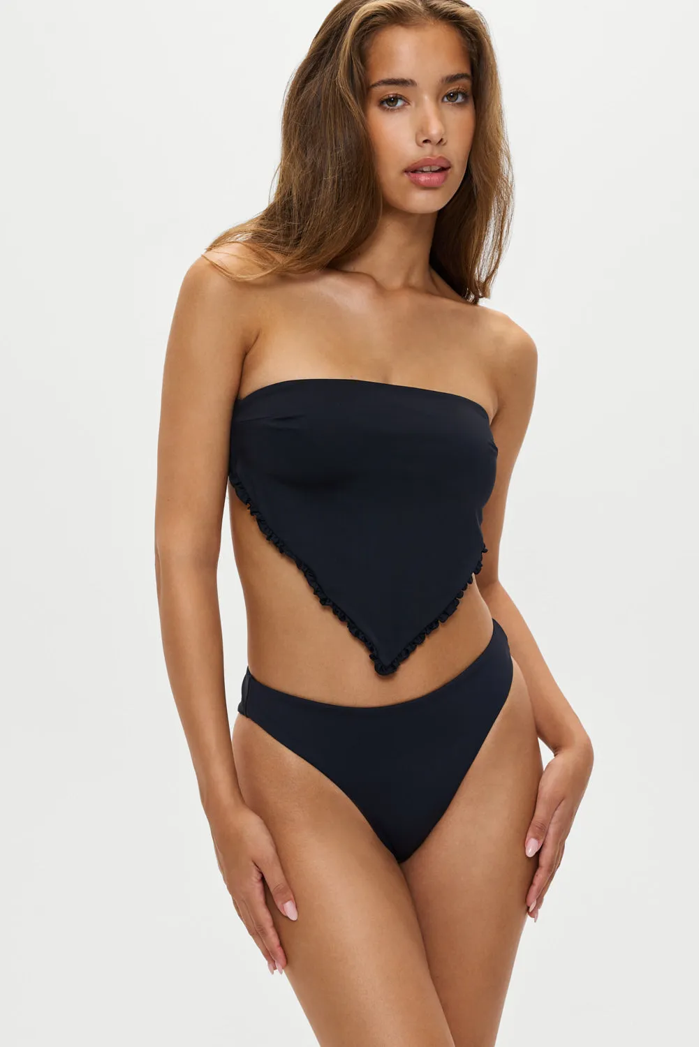 Harley Bandeau Bikini Top - Black sold by Frankie's Bikinis product image thumbnail 5