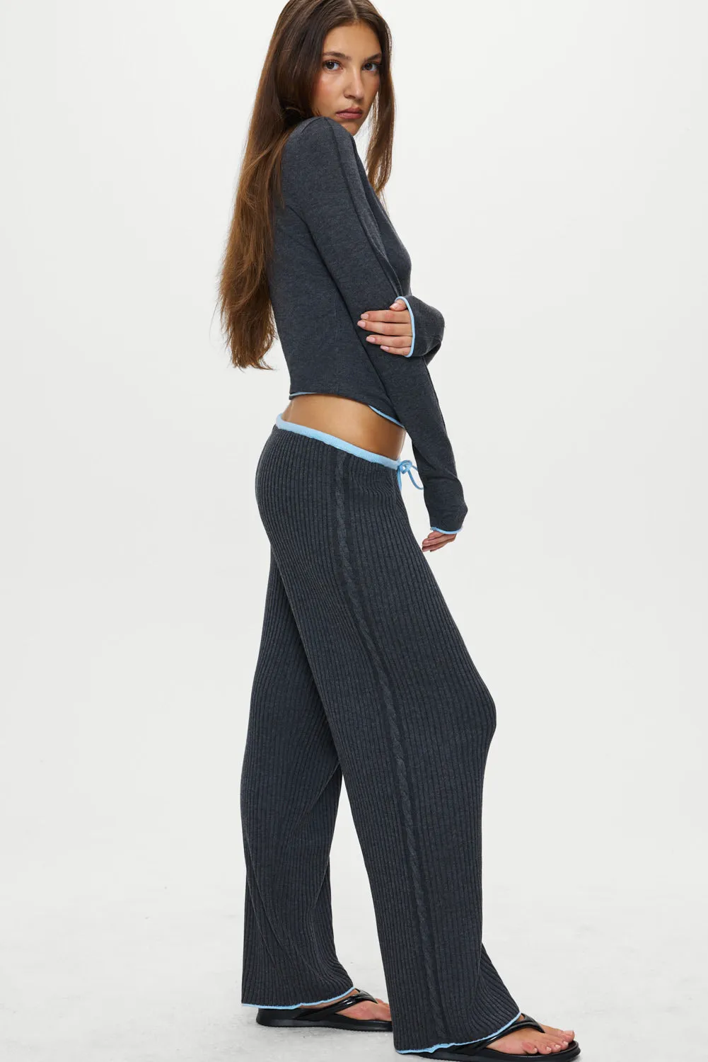 Leo Knit Button Up Cardigan - Stone sold by Frankie's Bikinis product image thumbnail 4