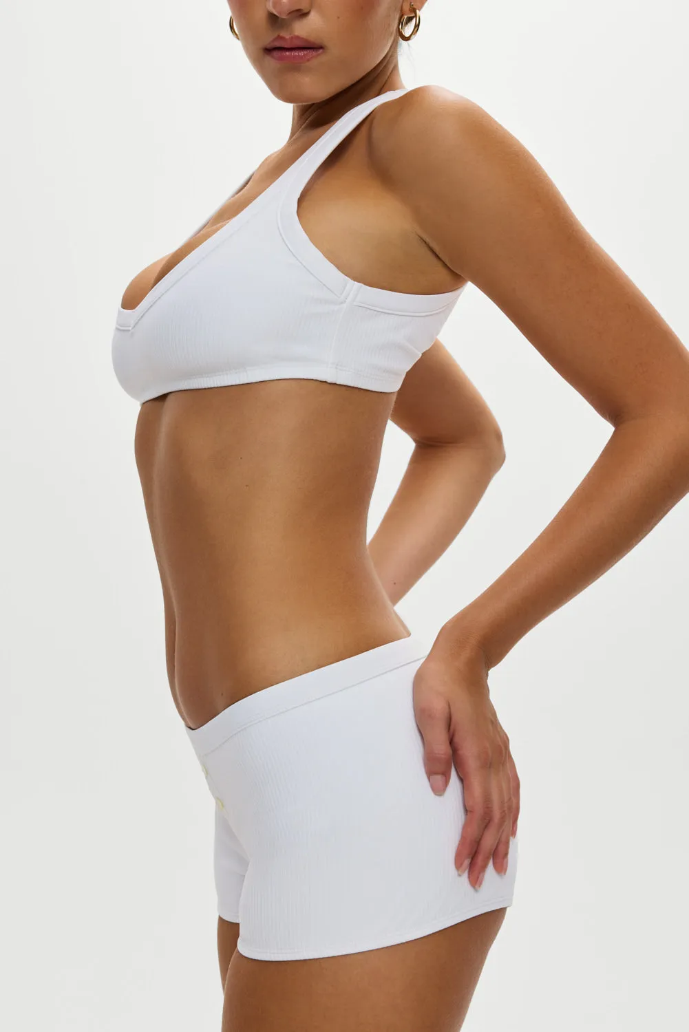 Belle Cheeky Swim Shorts - Opal Sun sold by Frankie's Bikinis product image thumbnail 5