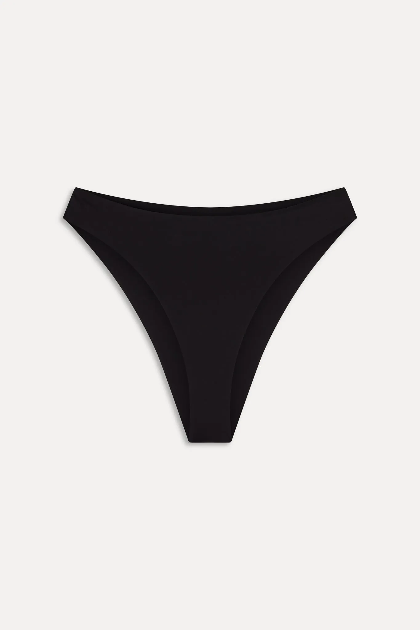Beck High Waisted Bikini Bottom - Black sold by Frankie's Bikinis product image thumbnail 3