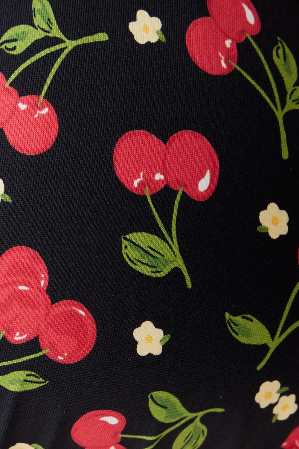 Nick Triangle Halter Bikini Top - Cherry Hearts sold by Frankie's Bikinis product image thumbnail 4