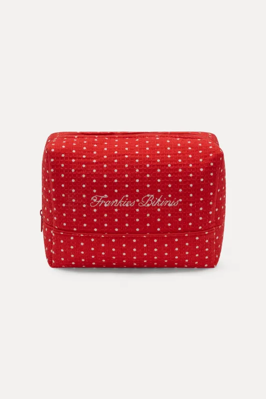 Holiday Cosmetic Bag - Holiday Dot sold by Frankie's Bikinis