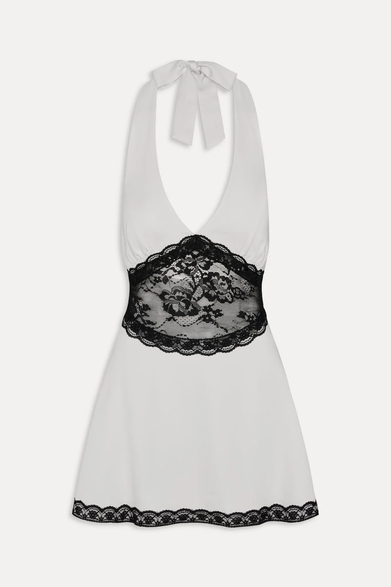 Audrey Satin Mini Dress - Soft Sand sold by Frankie's Bikinis product image thumbnail 3