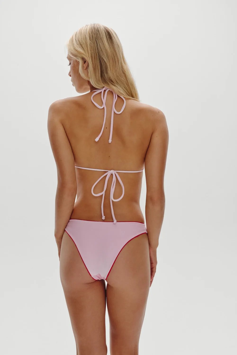 Dove Velvet Bikini Bottom - Velvet Rose sold by Frankie's Bikinis product image thumbnail 2