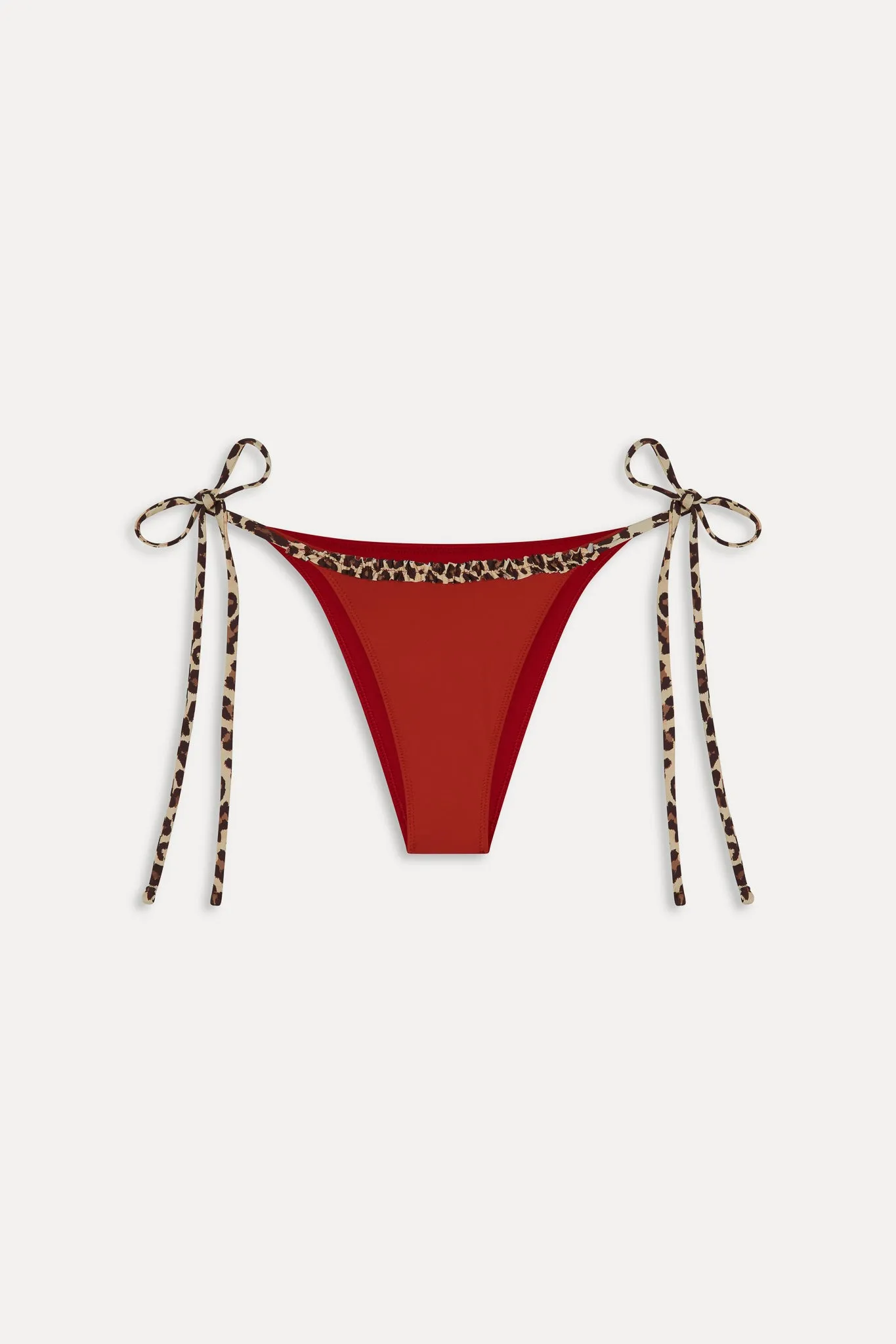 Mackenzie Ruffle Cheeky Bikini Bottom - Valentine sold by Frankie's Bikinis product image thumbnail 3
