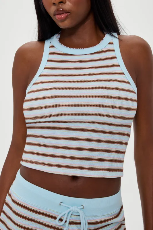 Emma Striped Tank Top - Verona Stripe sold by Frankie's Bikinis