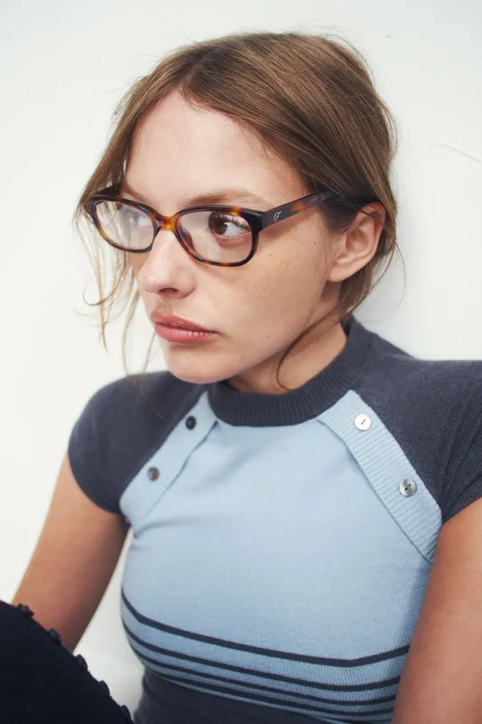 x LEXXOLA Mimi Optical Glasses - Sea Glass sold by Frankie's Bikinis