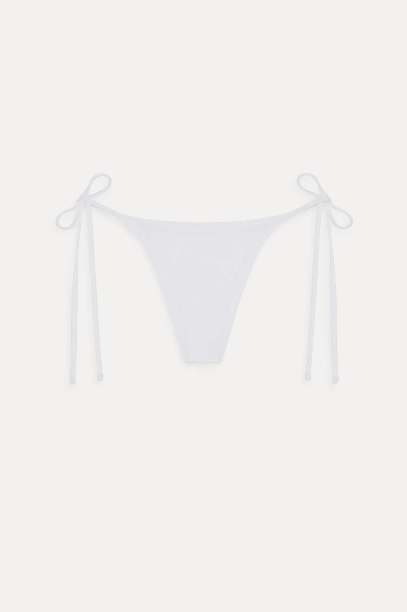Mackenzie Cheeky String Bikini Bottom - Optic White sold by Frankie's Bikinis product image thumbnail 3