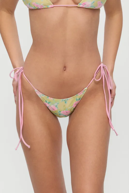 Divine Skimpy String Bikini Bottom - Nymphaea sold by Frankie's Bikinis