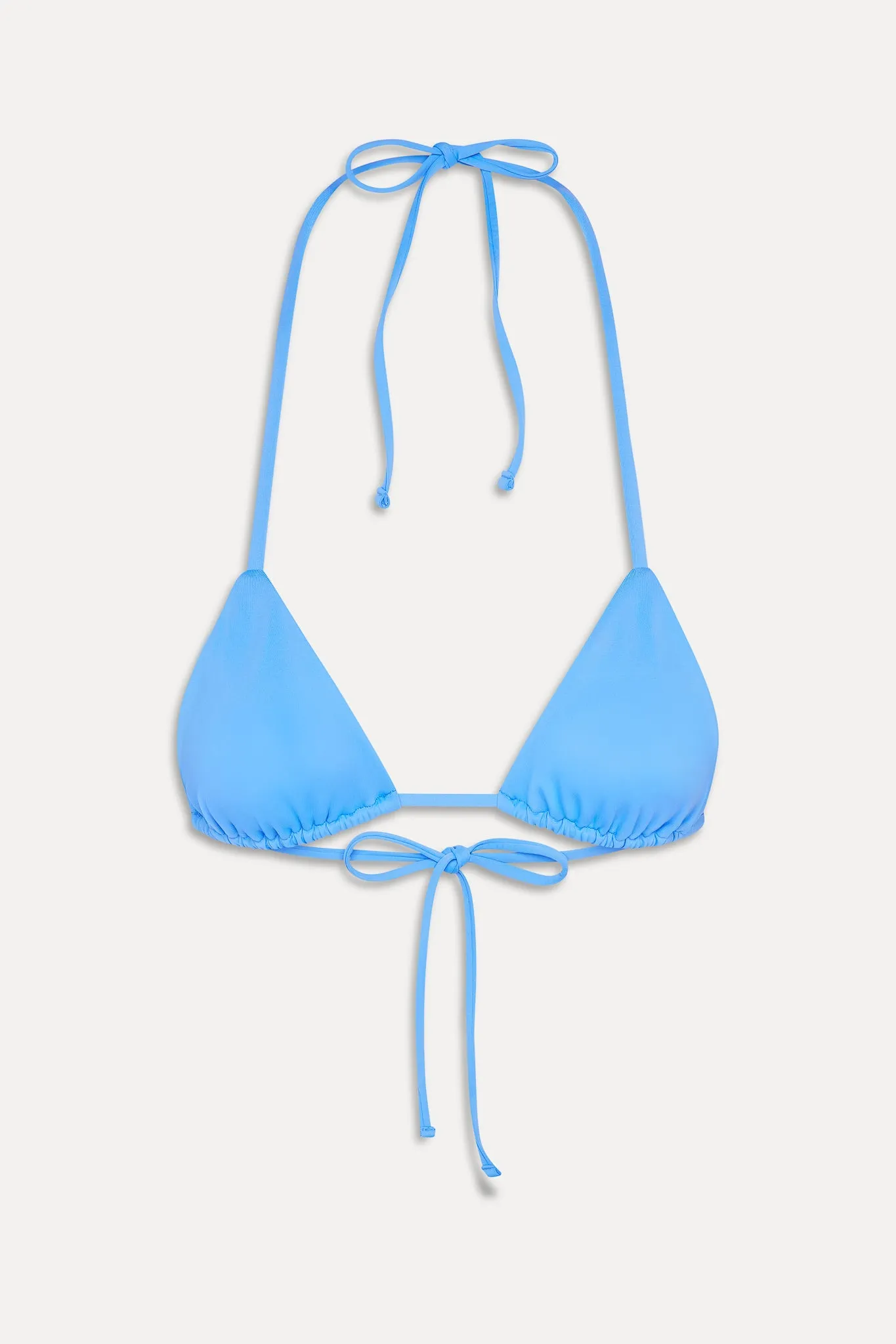 Nick Triangle Halter Bikini Top - Azure sold by Frankie's Bikinis product image thumbnail 3