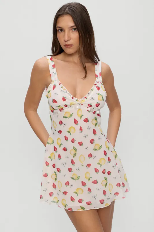 Dreamer Chiffon Mini Dress - Amalfi sold by Frankie's Bikinis