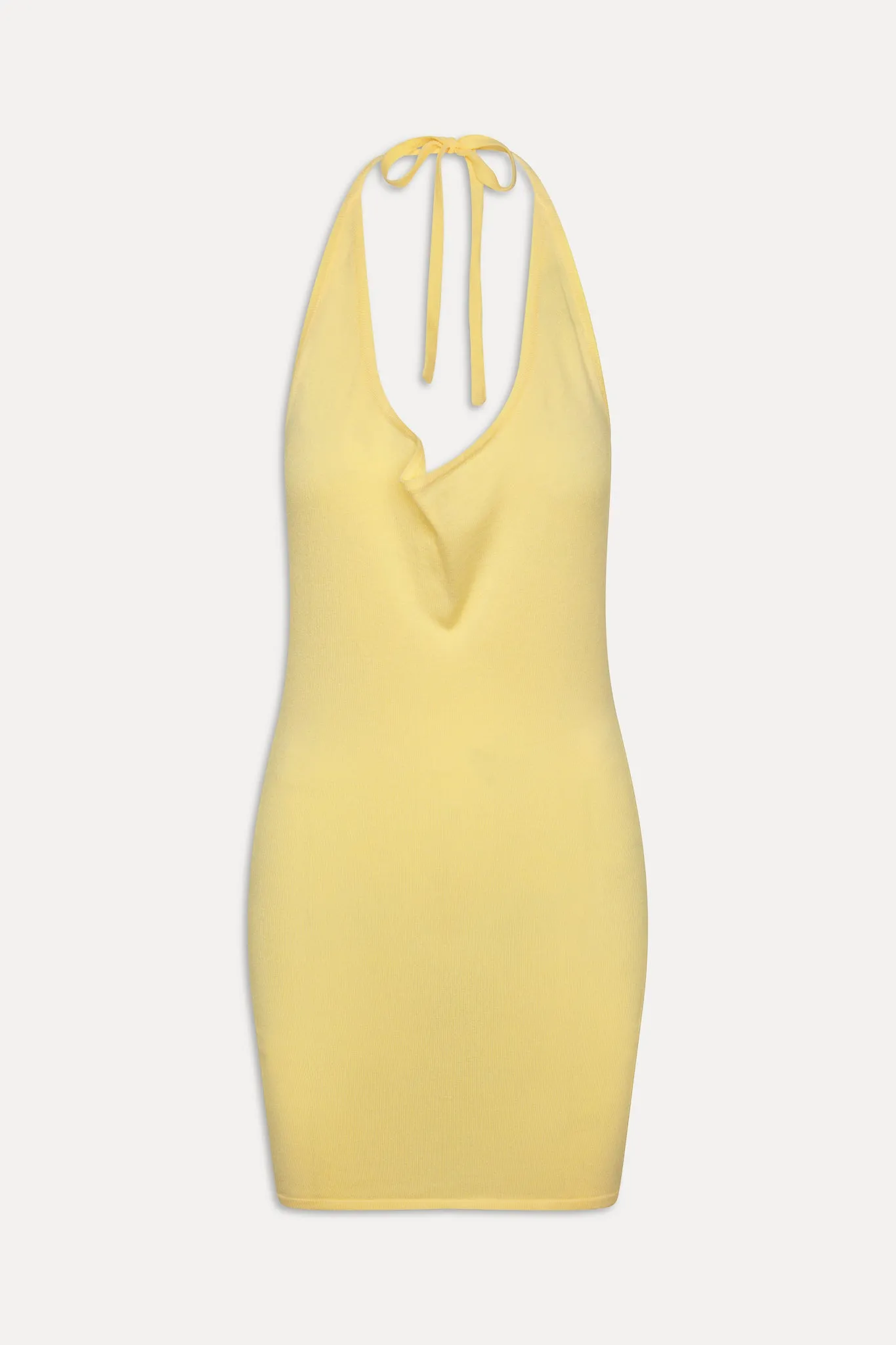 Moon Cloud Knit Mini Dress - Buttercream sold by Frankie's Bikinis product image thumbnail 3