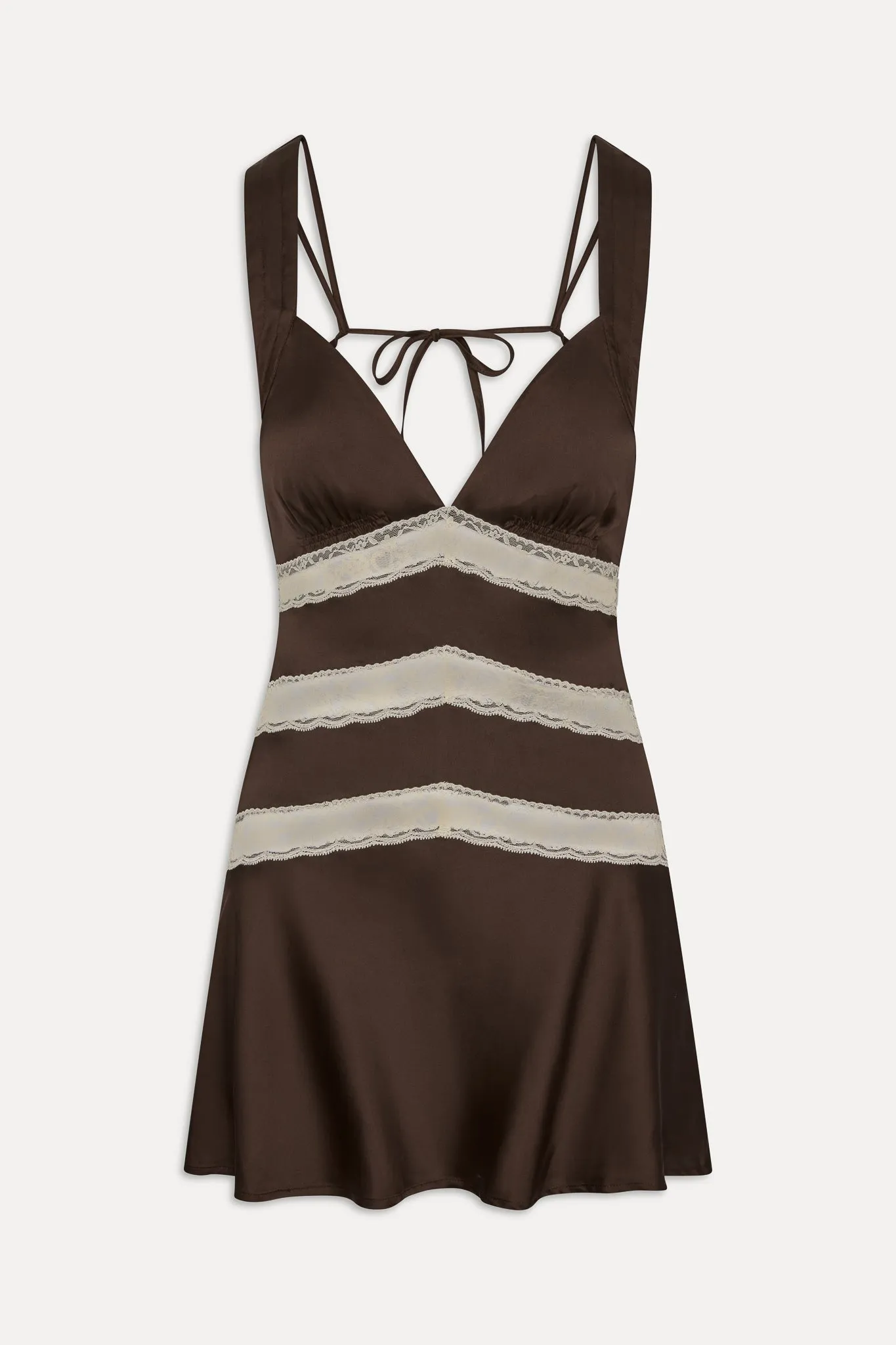 Sedona Satin Mini Dress - Gift Wrap sold by Frankie's Bikinis product image thumbnail 3