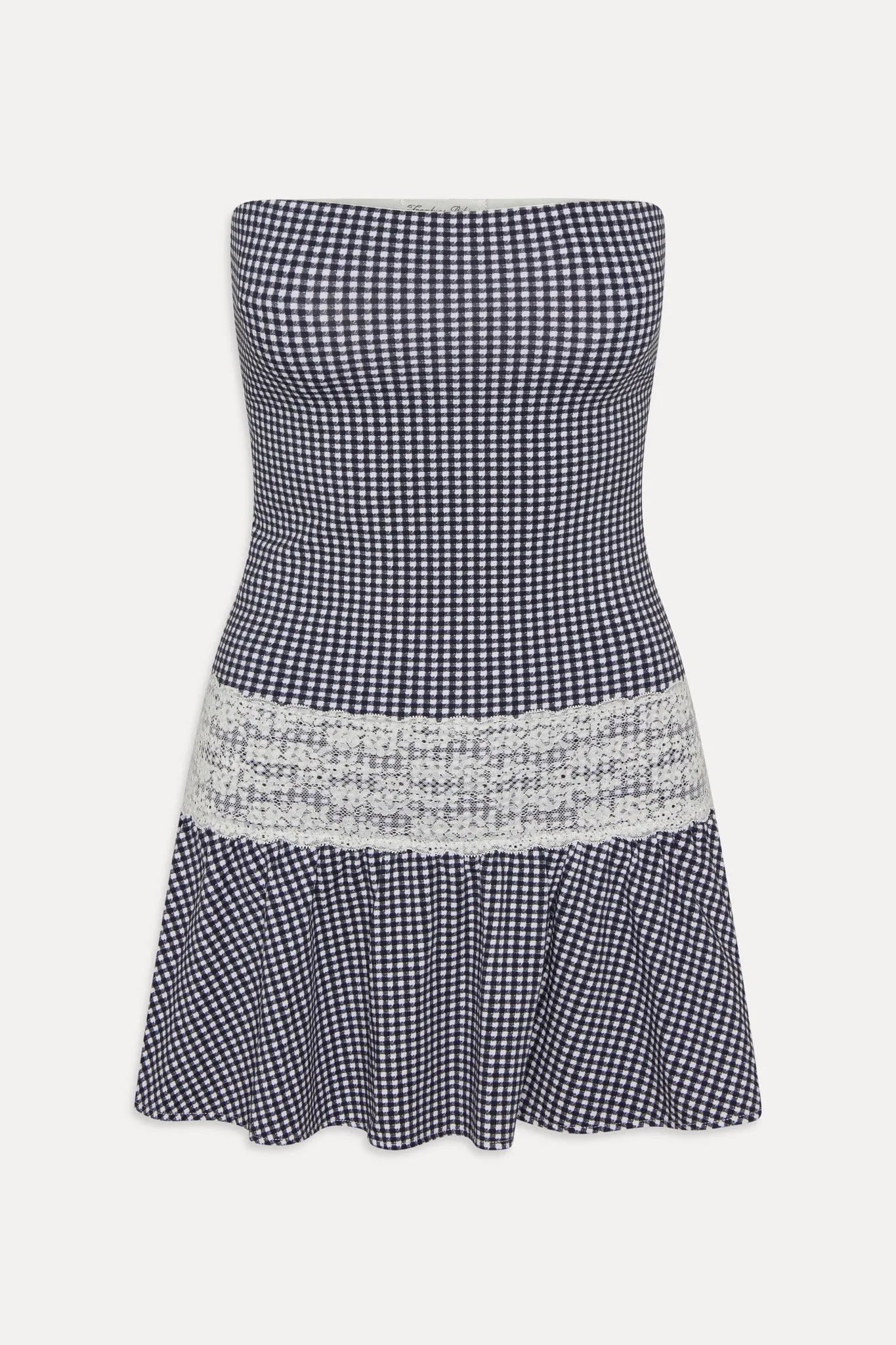 Mirage Gingham Mini Dress - Midnight Wishes sold by Frankie's Bikinis product image thumbnail 3