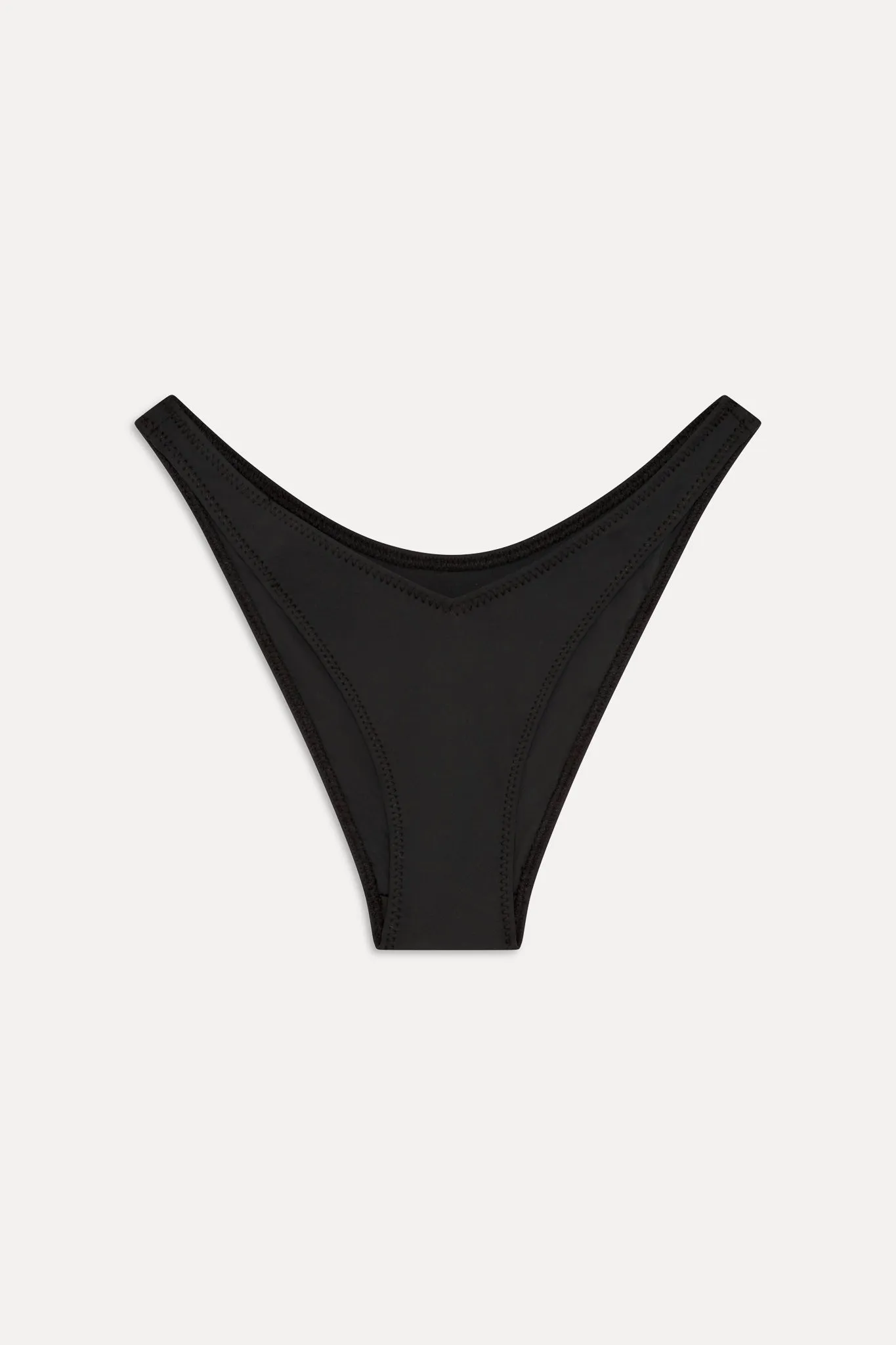 Harper Cheeky Bikini Bottom - Black sold by Frankie's Bikinis product image thumbnail 3