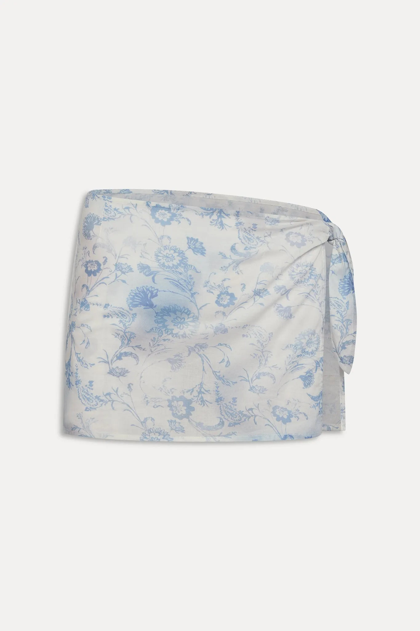 Festival Cotton Sarong - Fleur de Bleu sold by Frankie's Bikinis product image thumbnail 3