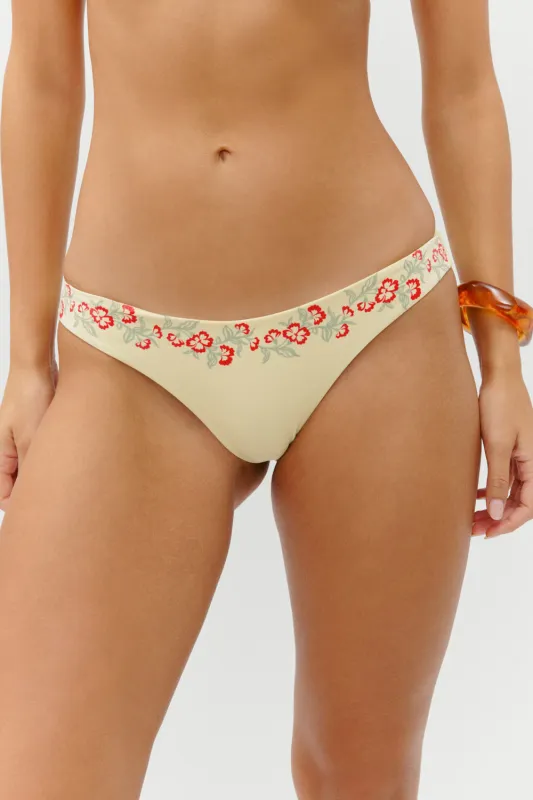Marina Cheeky Bikini Bottom - Hibiscus Beach made by Frankie's Bikinis