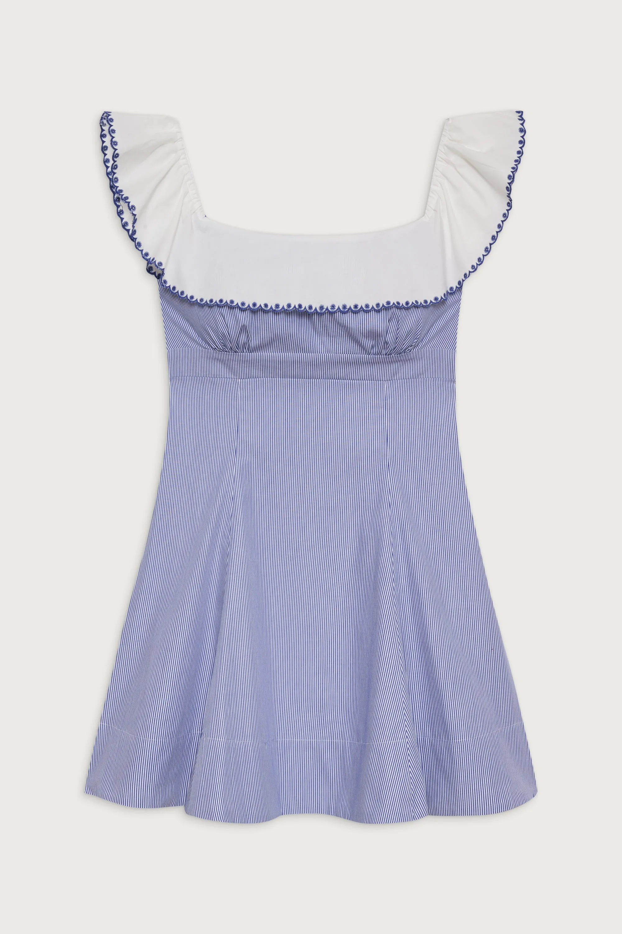 Lilah Striped Mini Dress - Midnight Stripe sold by Frankie's Bikinis product image thumbnail 3