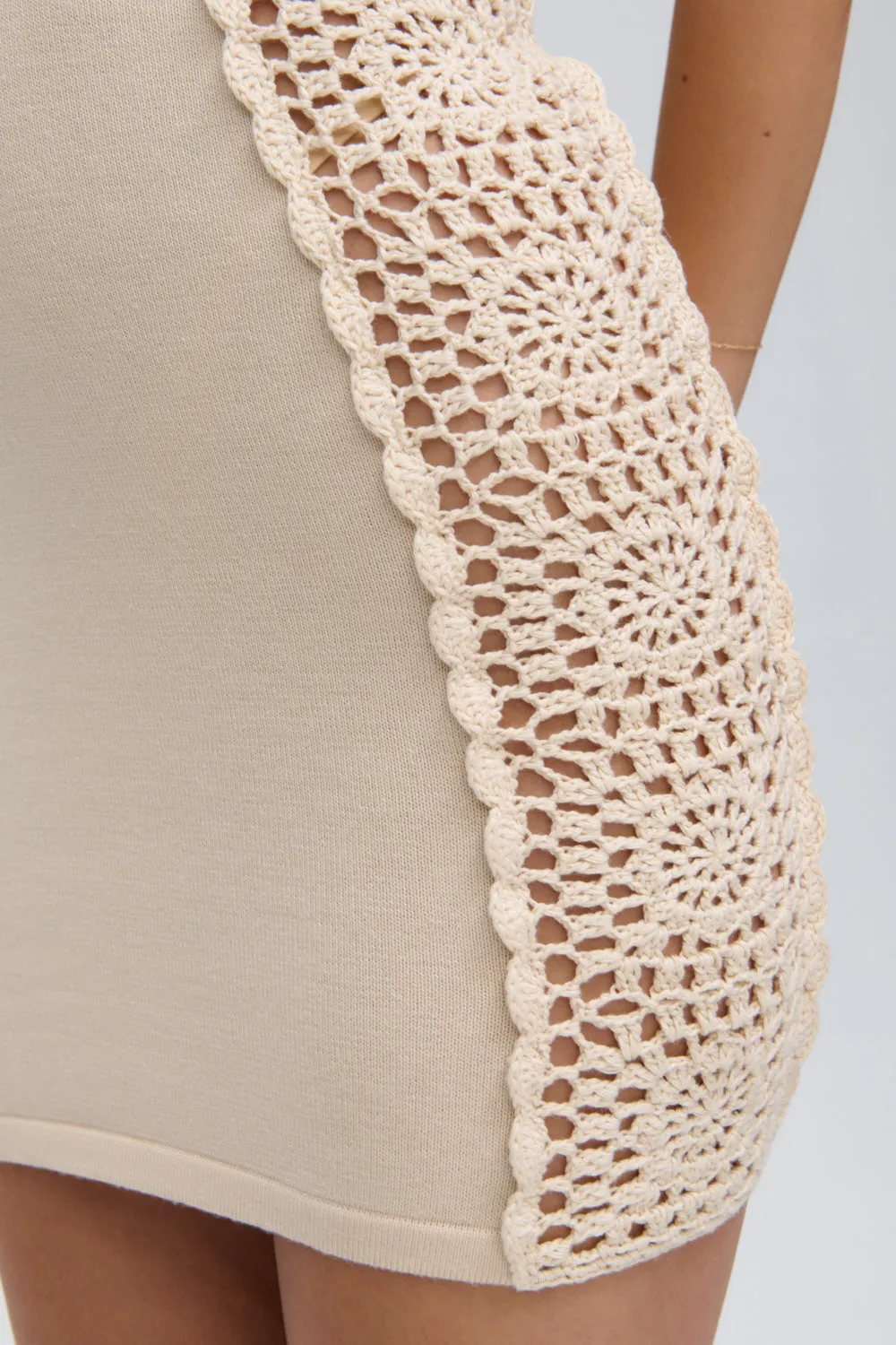 Fleur Crochet Knit Mini Dress - Summer Crochet sold by Frankie's Bikinis product image thumbnail 5