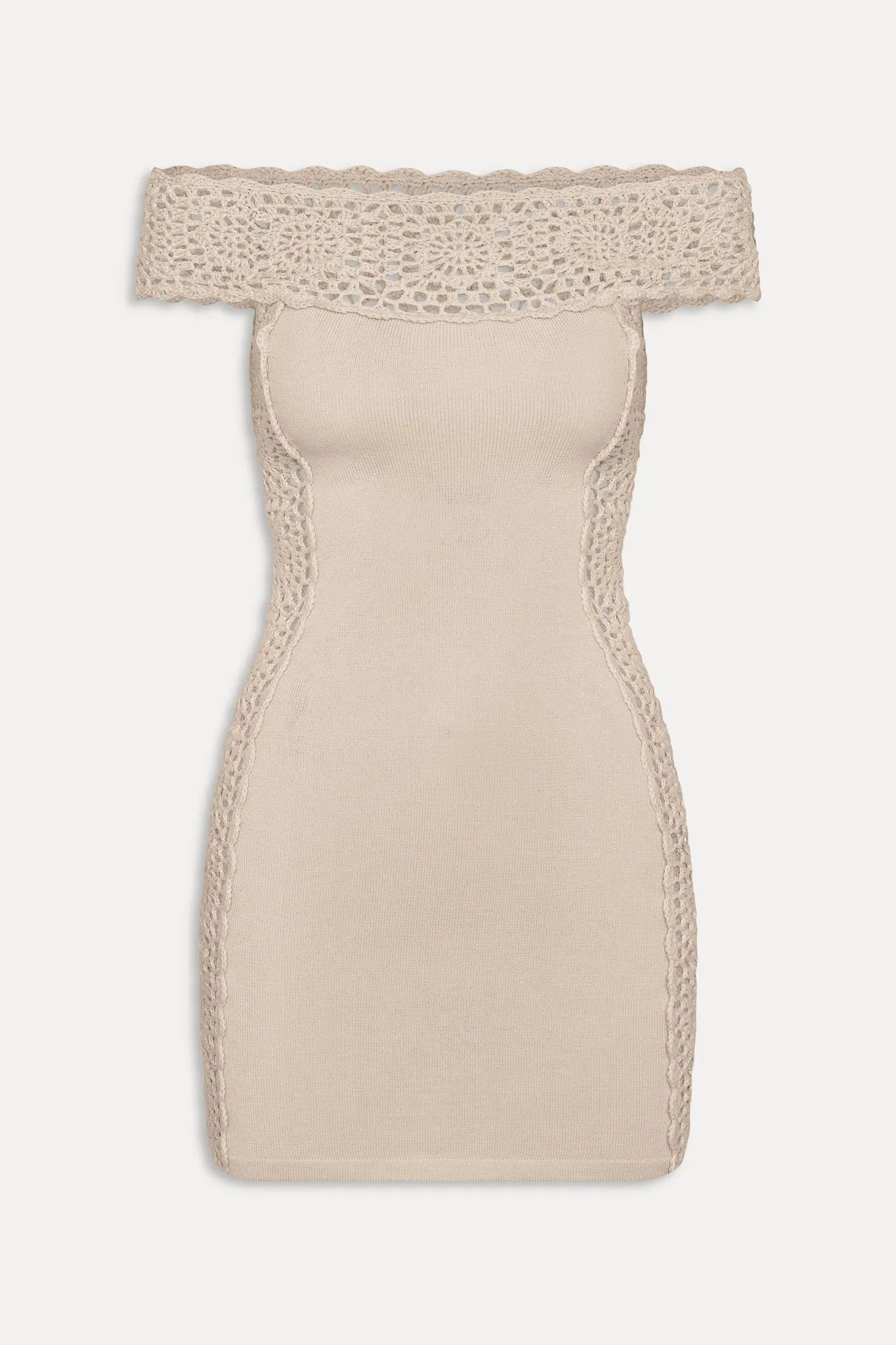 Fleur Crochet Knit Mini Dress - Summer Crochet sold by Frankie's Bikinis product image thumbnail 3