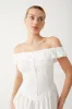 Charli Mini Dress - White sold by Frankie's Bikinis