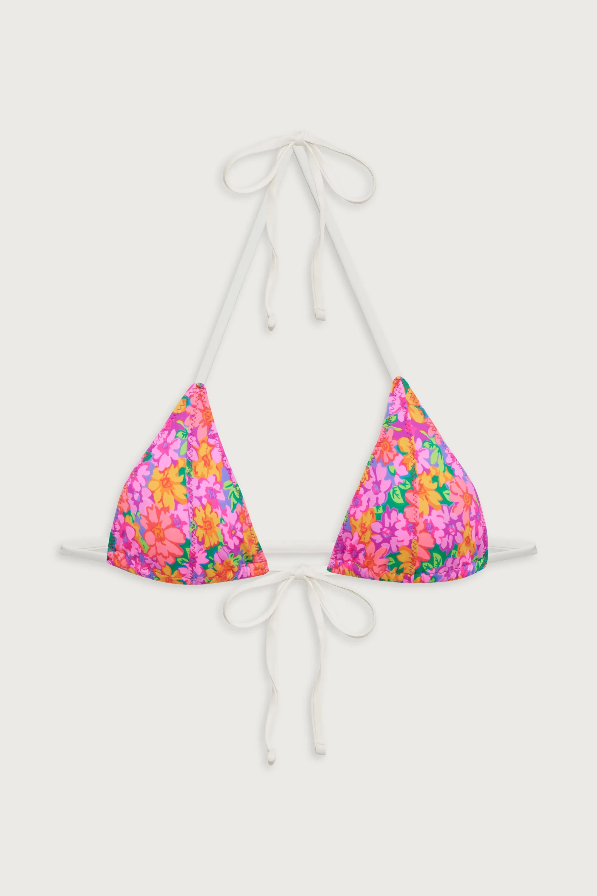 Coastal Micro Triangle Bikini Top - Daisy Pond sold by Frankie's Bikinis product image thumbnail 2