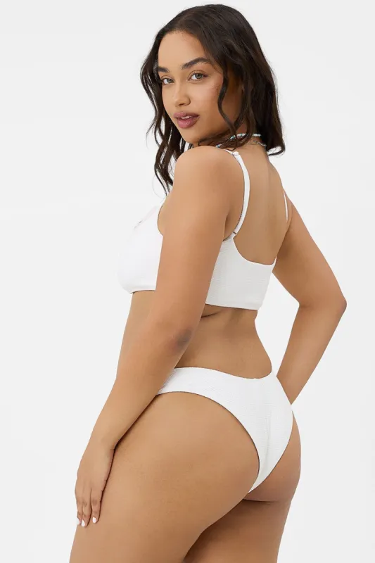 x GIGI HADID Katarina Waffle Cheeky Bikini Bottom - Dandelion - Extended sold by Frankie's Bikinis