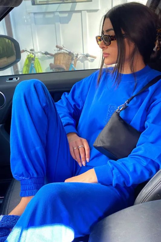 Frank Oversized Sweatpants - Pacific sold by Frankie's Bikinis