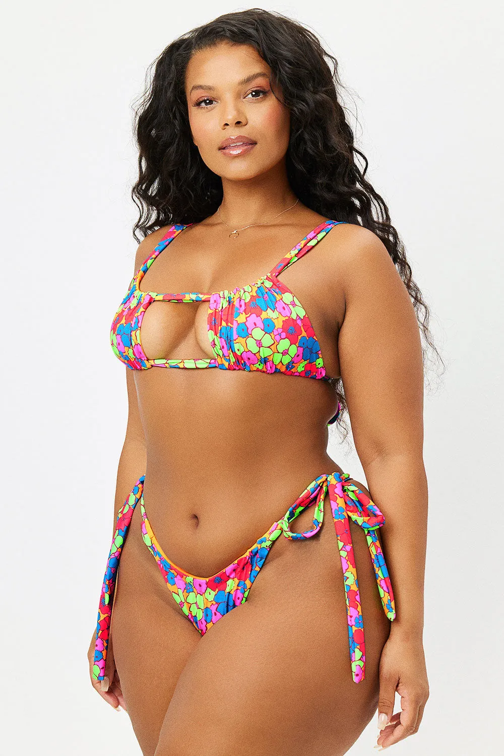 Willow Cheeky Bikini Bottom - Groovy sold by Frankie's Bikinis product image thumbnail 3