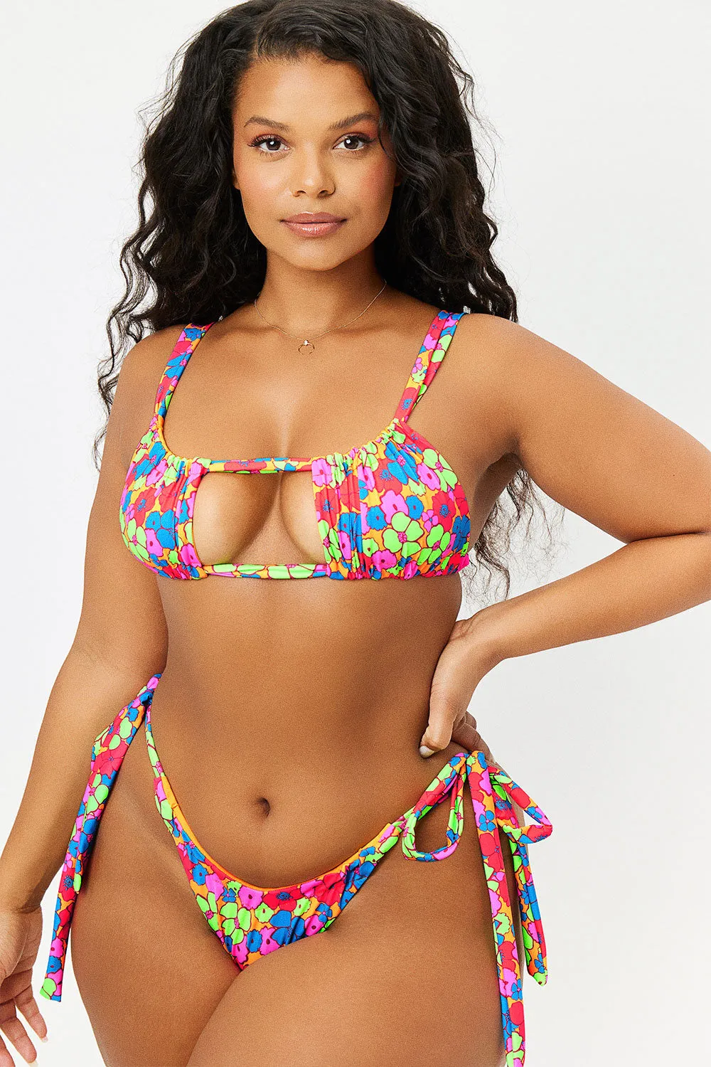 Willow Cheeky Bikini Bottom - Groovy sold by Frankie's Bikinis product image thumbnail 2