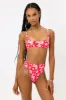 Anne Floral High Waist Bikini Bottom - Coconut Girl sold by Frankie's Bikinis