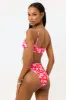 Anne Floral High Waist Bikini Bottom - Coconut Girl sold by Frankie's Bikinis