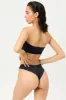 Dawson Cheeky Bikini Bottom - Black sold by Frankie's Bikinis