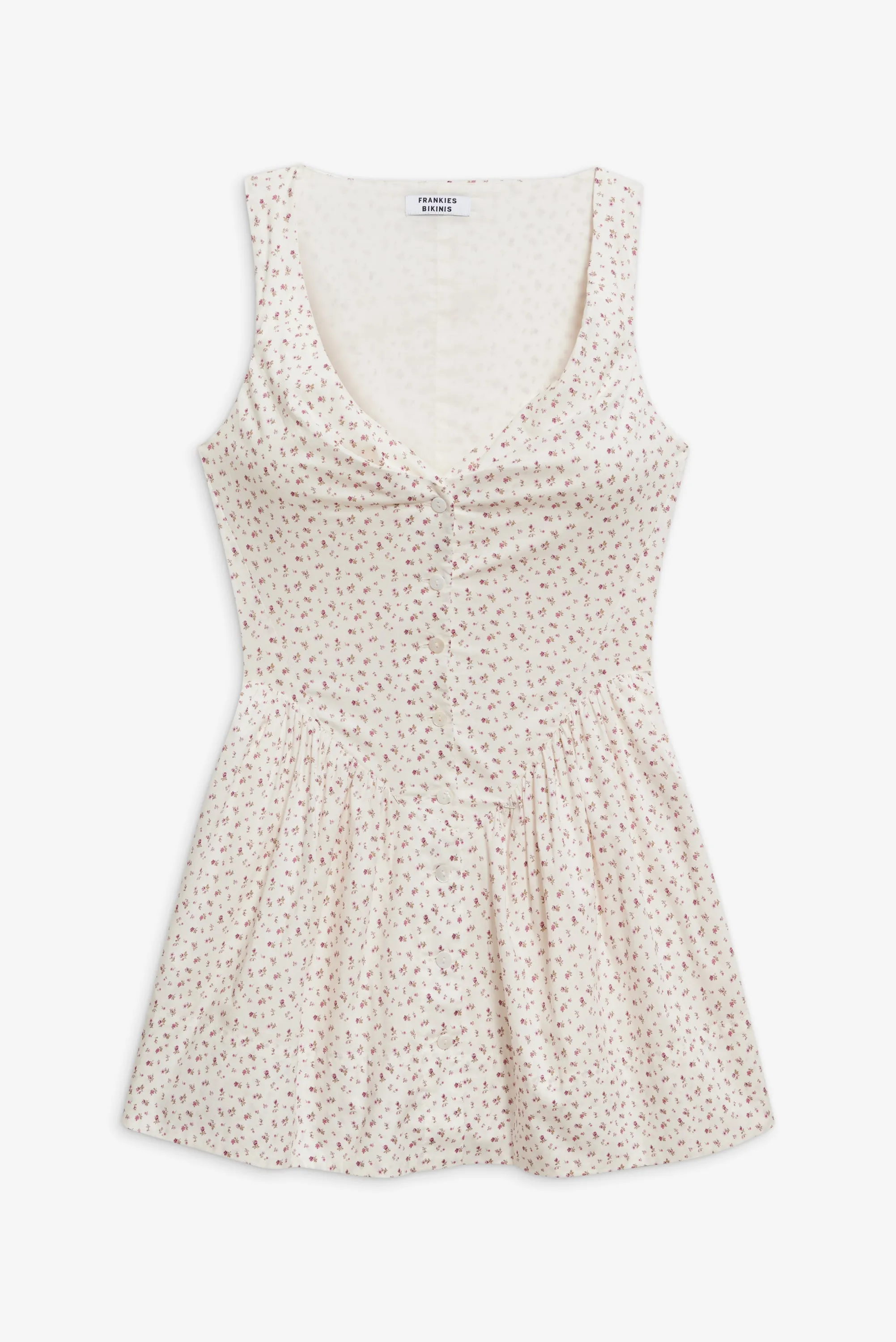 Charlotte Floral Corset Mini Dress - Tea Party sold by Frankie's Bikinis product image thumbnail 3