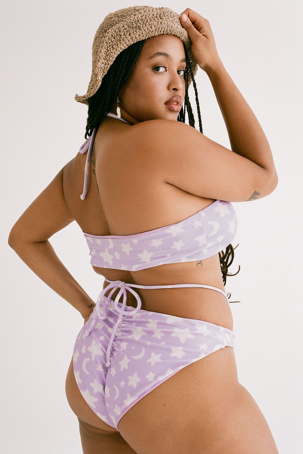 Jupiter Terry Bandeau Bikini Top - Luna - Extended sold by Frankie's Bikinis product image thumbnail 2